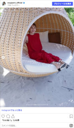 能條愛未、新婚旅行の様子　※「能條愛未」Instagram