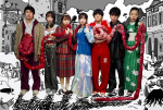 舞台『ぼぼん！ぼん！ぼん！ぼん！』を上演するセビロデクンフーズ