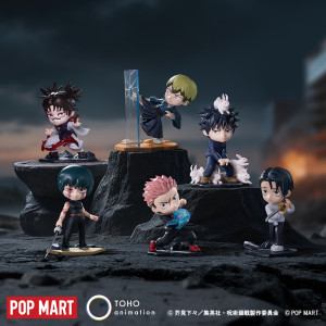 POP MART×東宝×GiGOがトリプルコラボ！　『呪術廻戦』クレーンゲーム用フィギュアが第1弾として登場