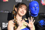 『ブルーマングループ プレスショー』の様子
