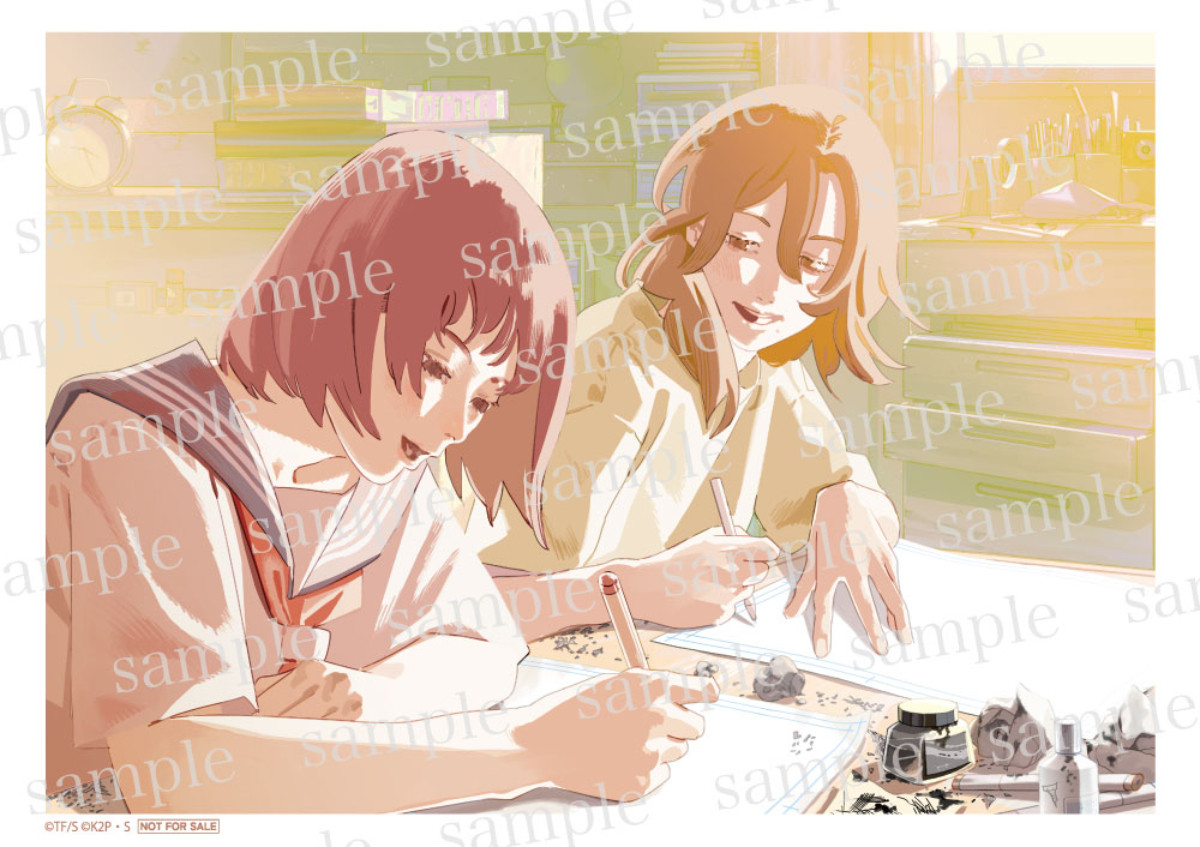 藤本タツキ描き下ろし！　実写『ルックバック』入場者プレゼント「A5ビジュアルカード」配布決定