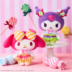 サンリオ“キャンディモチーフ”のナムコ限定プライズ登場！　ポムポムプリンの「超BIGぬいぐるみ」など展開