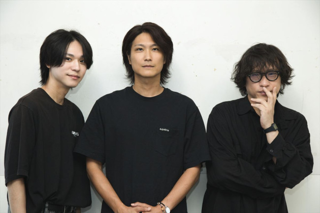 （左から）三浦海里、栗田学武、來河侑希