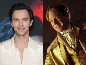 （左から）ニコラス・ホルト、ケネス・ブラナー演じるギルデロイ・ロックハート