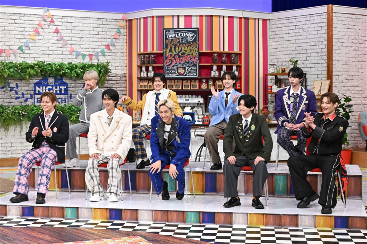 あす放送『よるのブランチ』15周年のEBiDANから超特急・M！LKらの選抜9名が集合！