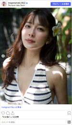 山本里菜アナ、バリ島を満喫する様子　※「山本里菜」Instagram