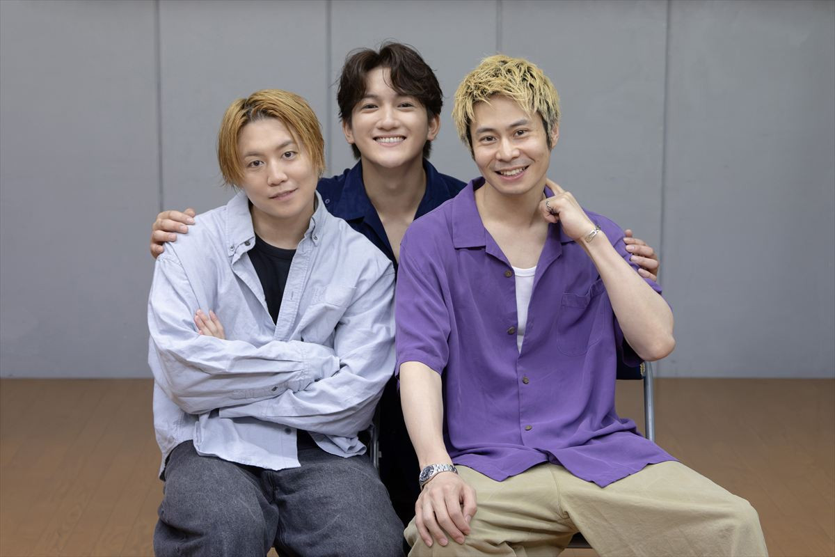 内藤大希×鯨井康介×中桐聖弥、25周年・One on One新作には「すごく共感できることが多かった」