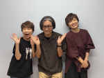 （左から）田中真弓、田村孝裕、榊原郁恵