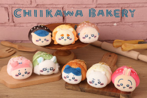 「ちいかわベーカリー」2周年記念グッズ発売へ！　“コロネ姿”のマスコットや紅茶缶が登場