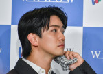 『連続ドラマW　MR ‐医薬情報担当者‐』完成報告会に出席した正門良規（Aぇ！ group）