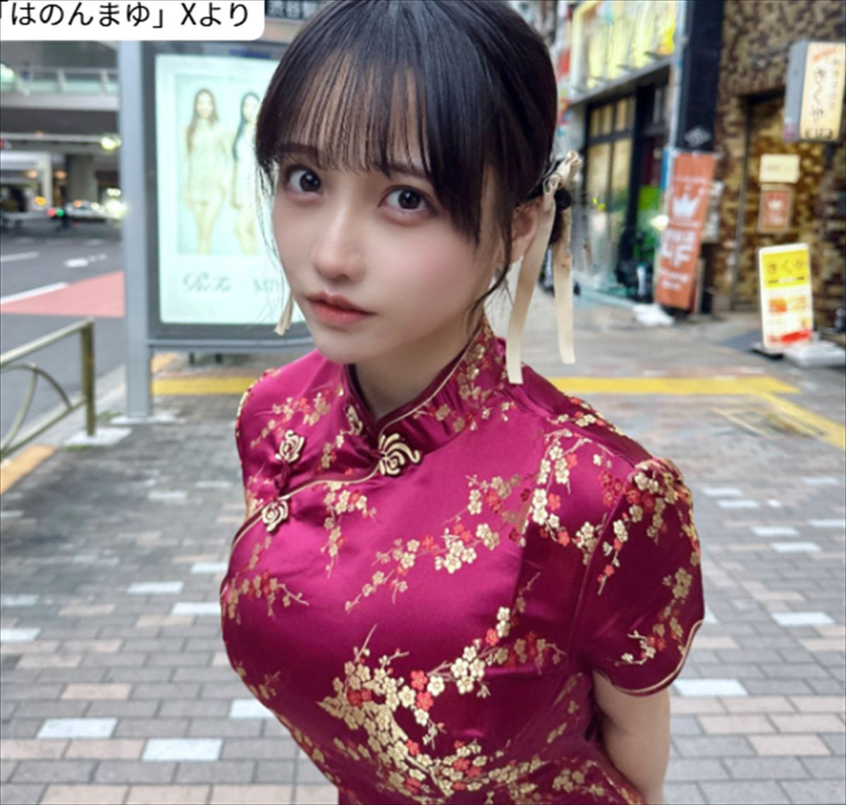 はのんまゆ、ソロショット　※「はのんまゆ」X
