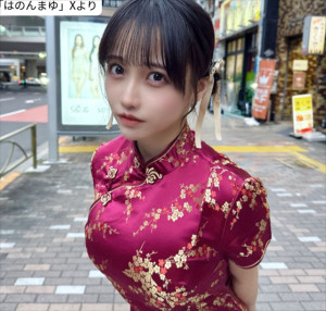 はのんまゆ、ソロショット　※「はのんまゆ」X