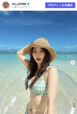 内田理央、夏休みにグアムを満喫　※「内田理央」Instagram