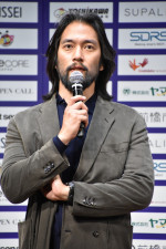 「THE OPEN CALL」プロジェクト報告会見に出席した阿部進之介