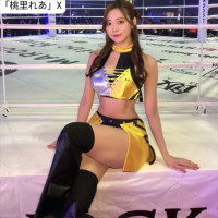 桃里れあ、ソロショット　※「桃里れあ」X