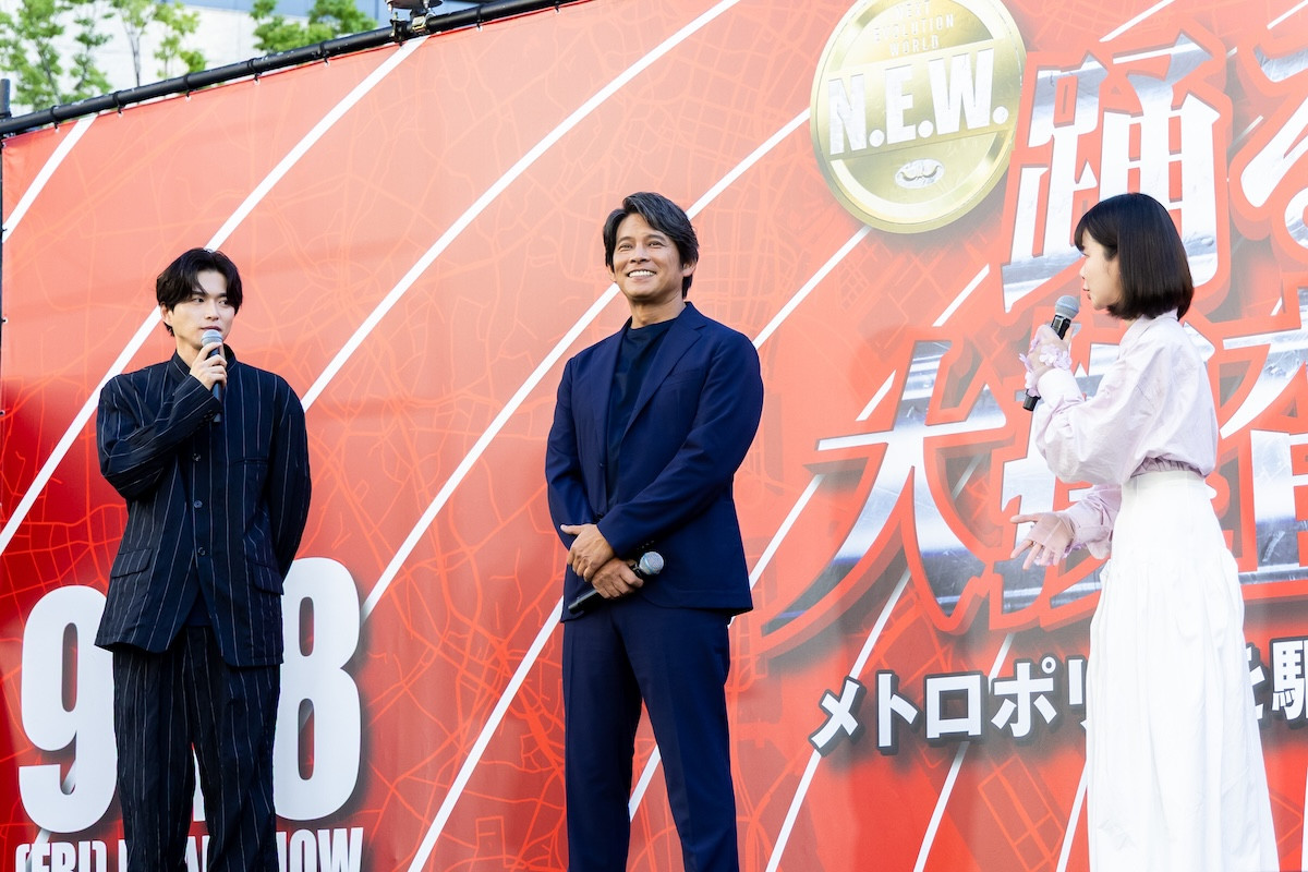 織田裕二、14年ぶりの“青島”に「やっぱり、『踊る』は楽しい」　大阪で5000人が大歓声