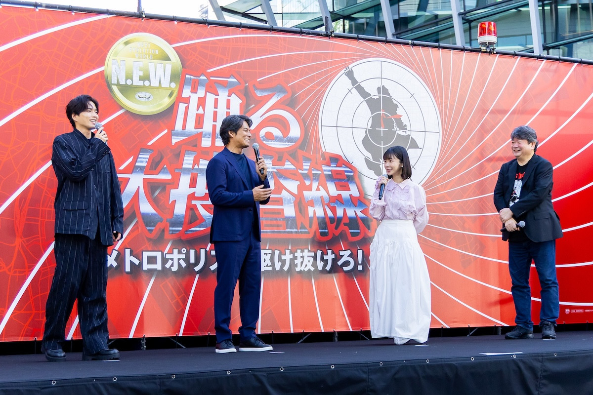 織田裕二、14年ぶりの“青島”に「やっぱり、『踊る』は楽しい」　大阪で5000人が大歓声
