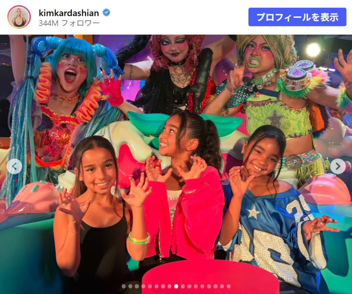 来日したキム・カーダシアン、原宿＆歌舞伎横丁など観光ショットを多数投稿