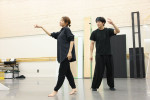 ダンスエンターテイメント演劇『PASSION ‐ 北斎の描く夢 ‐』稽古場写真