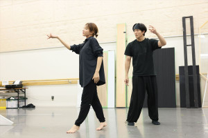 ダンスエンターテイメント演劇『PASSION ‐ 北斎の描く夢 ‐』稽古場写真