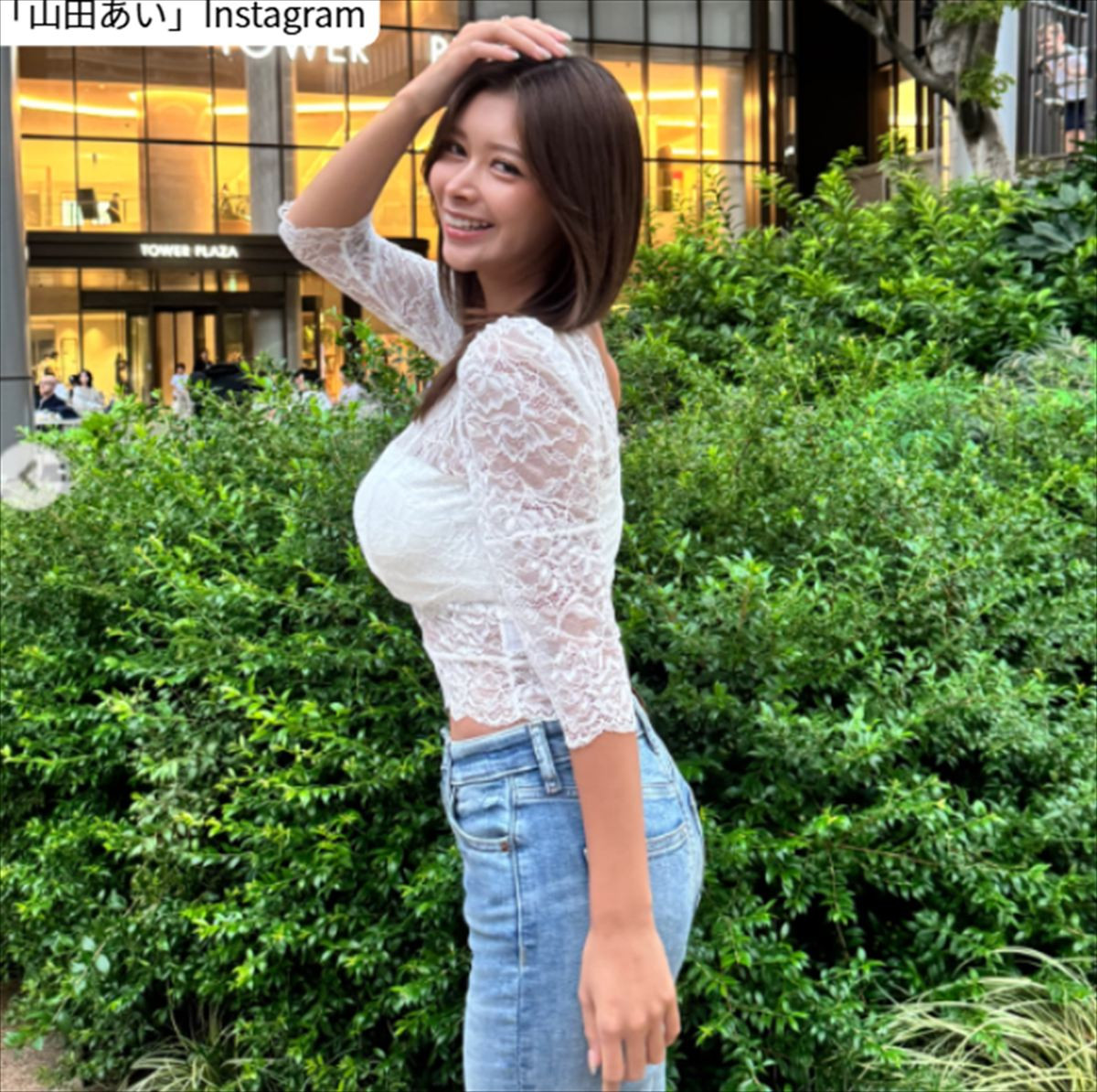 山田あい、ソロショット　※「山田あい」Instagram