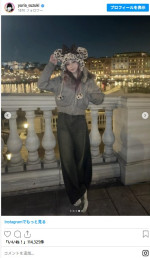 Baby＆つーちゃん、ディズニーデートに反響　※「鈴木ユリア」インスタグラム