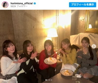 （左から）西川七海、鈴木絢音、北野日奈子、新内眞衣、堀未央奈　※「堀未央奈」インスタグラム