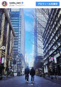 谷亮子、帰省中の息子たちとの記念ショット　※「谷亮子」インスタグラム