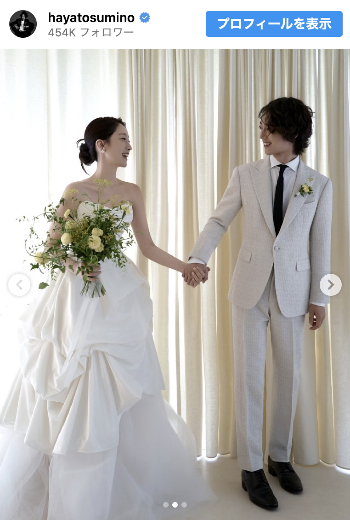 東大出身の異色ピアニスト・角野隼斗、美男美女ショットで結婚報告「めっちゃ綺麗な奥さん」「お似合いです」