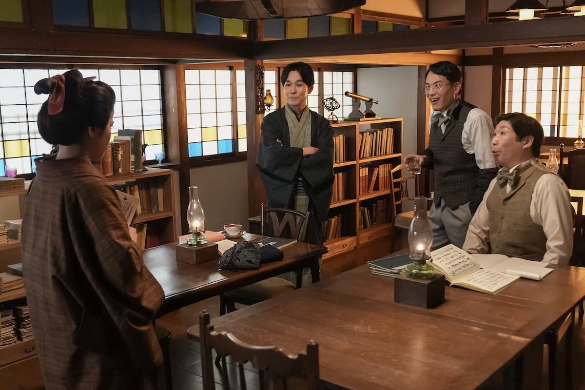 『ばけばけ』山橋薬舗に“第三の空間”「白鳥倶楽部」に驚きの声続々「秘密基地っぽい」「多角経営すごい」