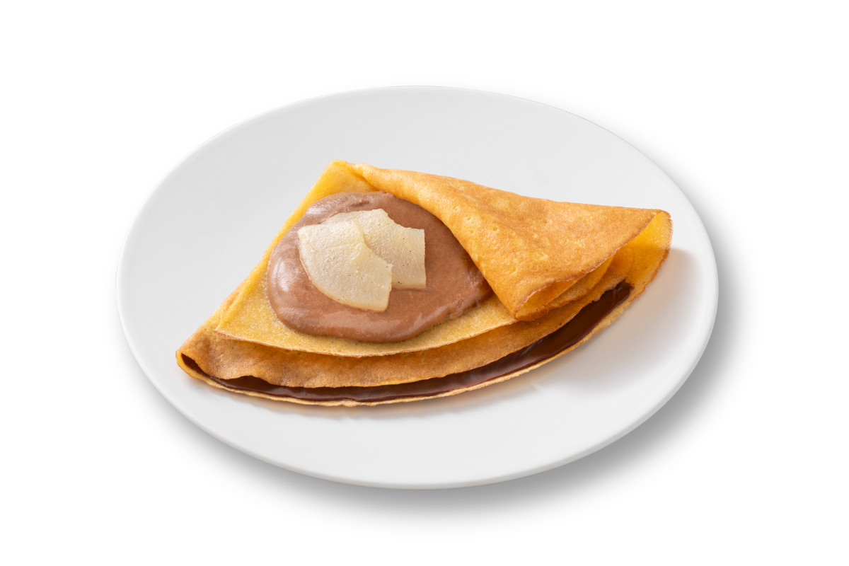 ファミマ×「ピエール マルコリーニ」がコラボ! バニラ香る「ショコラと洋梨のクレープ」など全7種