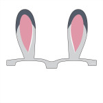 映画『ズートピア２』、3Dメガネ用カスタム耳型ステッカー