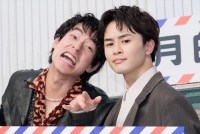 ドラマ25『俺たちバッドバーバーズ』記者会見の様子