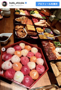 工藤静香、豪華すぎるおせち料理を公開　※「工藤静香」インスタグラム