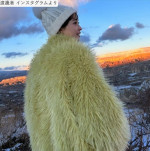 渡邊渚、ソロショット　※「渡邊渚」インスタグラム