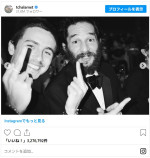 ゴールデン・グローブ賞の舞台裏をシェアしたティモシー・シャラメ　※「ティモシー・シャラメ」インスタグラム