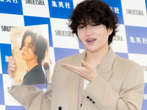 『菊池風磨 1st 写真集「Latido」』発売記念取材会に登場した菊池風磨