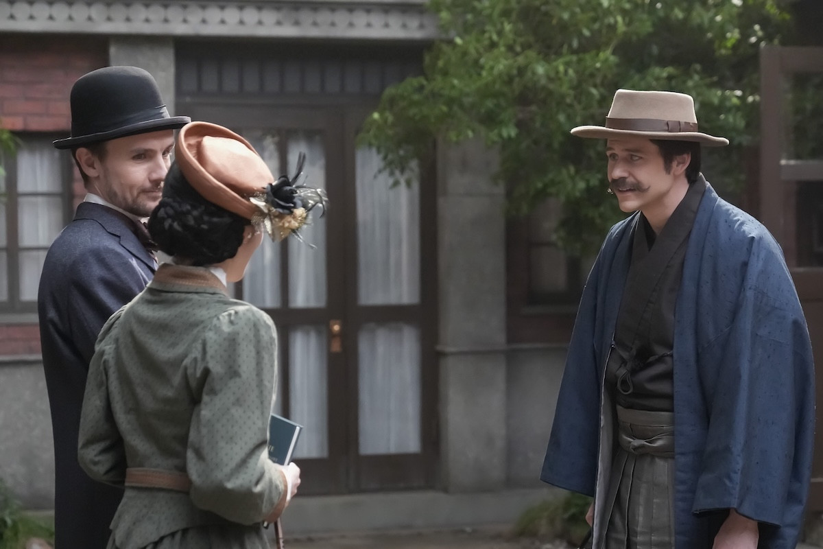 明日の『ばけばけ』“ヘブン”トミー・バストウ、“トキ”高石あかりに英語学習の再開を提案