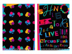 「『SHINGO KATORI 1st LIVE TOUR Circus Funk 2025』‐Aichi Sky Expo‐」購入特典：「Circus Funk」オリジナルクリアファイル