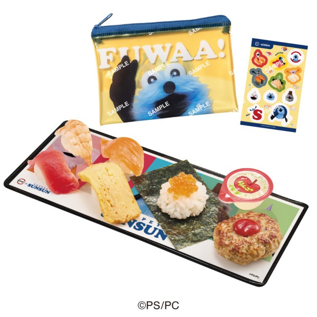 『パペットスンスン』×「スシロー」コラボ再び！　限定グッズ付きメニューや湯呑みが当たる企画を展開