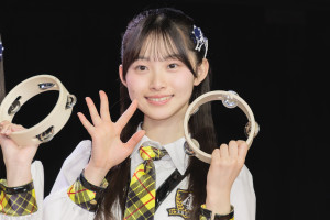 渡邉葵心、「AKB48 21期研究生 劇場公演デビュー」ゲネプロ・取材会に登場