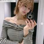 瀧山あかね、ソロショット　※「瀧山あかね」Instagram