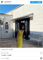 望月理恵が本気出した!?　グラビアオフショットに反響　※「望月理恵」インスタグラム