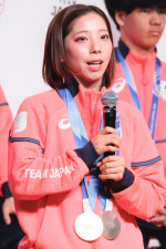 ミラノ・コルティナ2026冬季オリンピック TEAM JAPAN 帰国時記者会見に出席した三浦璃来