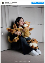 BLACKPINK・ジスのお気に入りポケモンはイーブイ　※「ジス」Instagram