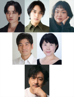 Bunkamura Production 2026 DISCOVER WORLD THEATRE vol.16 『ウェンディ＆ピーターパン』に出演する（上段左から）鳥越裕貴、松岡広大、富山えり子、（中段左から）玉置孝匡、池谷のぶえ、（下段）石丸幹二