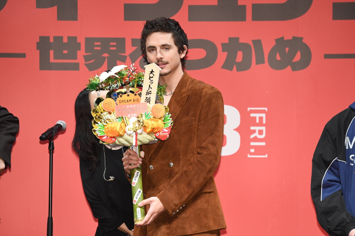 ティモシー・シャラメが来日！　「日本で撮影することが重要だったんです」と主演作の撮影を回顧