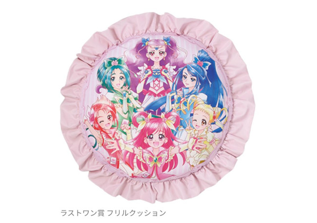 『プリキュア』一番くじが「ローソン」に登場！　描き下ろしイラスト使用の“ポーチ”や“クッション”を展開