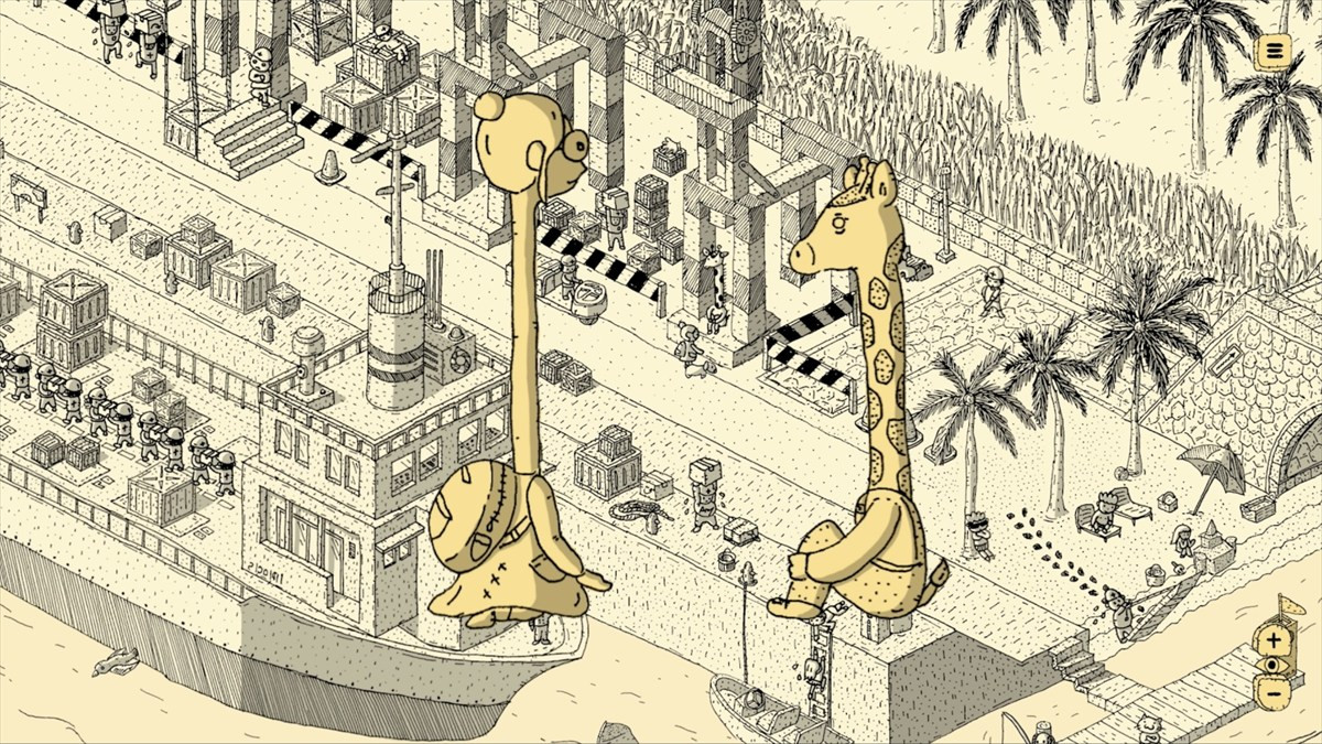 ボールペンで描かれた素朴な世界で犬をさがすウォーキングシミュレータ／アドベンチャー『Finding Polka』が発表