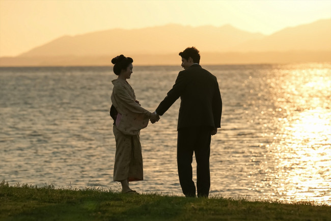 第65回のラストシーン　連続テレビ小説『ばけばけ』より